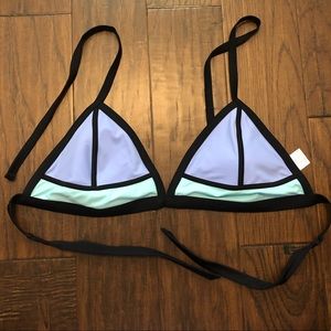 Xhilaration triangle bikini top